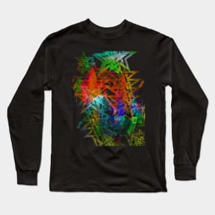 Crazy star Long Sleeve T-Shirt